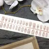 Unhas Especiais para Unhas Vestíveis, 30 Peças Codificadas, Unhas de Manicure Vestíveis, Unhas Vestíveis Olho de Gato, Tiras de Unha Pré-Fabricadas