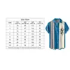 Camisa casual de manga corta para hombre, estilo europeo, transfronteriza, superventas, estampado digital 3D, diseño personalizado, estilo vacacional de verano en la playa