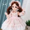 Muñeca BJD 30cm set de muñeca al por mayor juguete de niña pequeña niños guardería entrenamiento regalo de cumpleaños