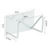 Soporte para Esponja de Acero Inoxidable 304, Estante para Estropajos de Lana de Acero para Fregadero de Cocina sin Taladro, Estante Drenante para Esponjas, Transfronterizo