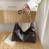 Bolso de Mano Retro Ins Tendencia para Mujer 2026 Nueva Moda de Verano Versátil Gran Capacidad Bolso de Hombro Bolso de Mujer para Viajar al Trabajo