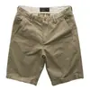 Shorts Casuales de Verano de Moda para Hombre con Cinturón, Shorts Cargo Rectos Sueltos Retro, Shorts Deportivos de Color Sólido de Longitud Media