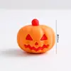 Decoración de Pastel de Halloween Arcilla Suave Figura Linda de Fantasma Ojos Chistosos Perlas de Azúcar Velas de Halloween Toppers Inserts
