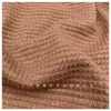 240g Jacquard Cuadros Pequeños Tridimensionales Poliéster Elástico Cuadros Jacquard Tejido Moda Vestido Tejido de Punto