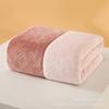 Toalla de Jade de Doble Capa Engrosada de Coral para Baño, Clase A, Absorbente, Secado Rápido, Suave, No Suelta Pelusa, Toalla de Baño Portátil