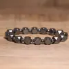 Pulseira Nova Mais Vendida da Amazon, Pulseira de Joia de Pedra de Fel de Ferro, Nova Pulseira Popular de Corda Elástica, Atacado Transfronteiriço