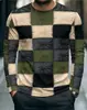 Camiseta Informal para Hombre Cuello Redondo Holgada Estilo Nuevo Estampada Secado Rápido Tejido Piqué Transpirable