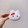 Otoño e Invierno pelo de conejo peludo calabaza de azúcar cuerda para el pelo pin para el pelo niña suave lindo anillo de pelo de fresa accesorios para el pelo de cola de caballo de estudiante
