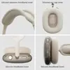 Adecuado para Funda Protectora Airpodsmax Auriculares Bluetooth Apple Funda de Silicona Montados en la Cabeza TPU Transparente Almohadilla para la Oreja Funda Protectora