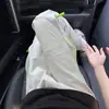 Pantalones Cargo de Malla Ligera con Cremallera Estilo Americano para Hombres y Mujeres Pantalones de Seda de Hielo de Secado Rápido con Protección Solar Pantalones Funcionales para Deportes al Aire Libre Montañismo
