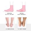 Colapso del Arco del Pie Plano Vendaje Elástico Calcetines para el Arco para Hombres y Mujeres Deportes Antideslizante Almohadillas Ortopédicas para el Arco Agujero Transpirable Almohadillas para el Pie