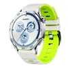 Pulseira de Relógio de Silicone Duas Cores com Padrão de Armadura 22mm Adequada para Huawei, Xiaomi, Huami, Honor, Samsung, Garmin e Suunto