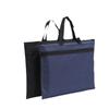 Bolsa de Documentos Atacado Pano Oxford Bolsa de Mão Pasta Lona Oxford Bolsa de Documentos Bolsa de Conferência Zíper Dupla Camada Conjunto logo