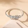 Pulsera de circonitas torcidas transfronterizas europeas y americanas, diseño de moda de lujo ligero, pulsera de alto sentido, pulsera popular de Amazon