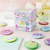 Insígnia de Metal Sanrio Kuromi Broche JK Fofo Senso de Design Broche de Roupa de Nicho Decoração Infantil Medalha