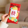 Envelope Vermelho de Pelúcia Ano do Cavalo 2026 Ano Novo Pacote Vermelho Criativo Universal para Festival da Primavera Novo Modelo Carteira de Dinheiro da Sorte para Crianças