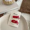 Pinza de Mariposa Ovalada de Encaje de Lana Estilo Coreano Pinza para el Cabello de Oso Adorno para el Cabello de Niña Dulce Accesorios para el Cabello Pinza para el Borde del Flequillo y el Cabello Suelto