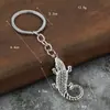 Vendas Diretas da Fábrica Amazon Transfronteiriça Criativo Metal Crocodilo Chaveiro Pingente Pequenos Acessórios de Joia Pequenos Presentes Atacado
