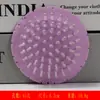 Peine de masaje con agarre de goma, disponible en varios tamaños y colores, peine para peinar el cabello, peine de masaje, peine con base de aire y almohadillas hechas a medida del fabricante
