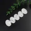 Temu Transfronteiriço Amazon Anel Oval de Pedra Natural Superfície 18*25 Anel de Contas de Cristal Incrustado com Pedras Semi-Preciosas DIY