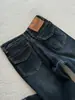 Jeans Acampanados Azul Profundo Vintage para Mujer, Estilo Verano, Talla Petite, Súper Elegantes, Corte Holgado, No Ajustados en las Piernas, Pantalones de Campana Largos hasta el Suelo