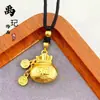 Itens Populares de Transmissão ao Vivo: Colar Banhado a Ouro, Ábaco, Cabaça, Cabeça de Buda, Bússola dos Oito Tesouros, Saco da Sorte, Pingente de Paz, Corrente de Suéter com Cordão Preto Venda por Atacado