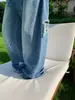Yuyi 2026 Chegada Nova Outono Casual do Dia a Dia Versátil Calça Jeans Azul Denim Longa para o Trabalho LQ1554