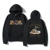 Novas Blusas de Moletom Casuais de Anime 2024 para Homens e Mulheres Tops Retrô de Anime Hoodies Blusas Estilo Escuro