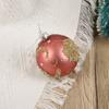 2024 Explosiones Atmósfera Navideña Decoración Bola de Navidad Colgante de Centro Comercial Árbol de Navidad Colgante Pequeño de Bola de Color Colgante de Bola de Vidrio Colgante