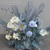 Flores para el camino de la boda flores para la mesa del hotel macetas bolas de flores decoración del escenario de la boda arte floral terminado