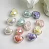 Cuentas Corazón de Queso Ding Yi Luna Fría Accesorios de Resina Galvanizada Cuentas Sueltas con Agujero para Manualidades Cordón para Bolígrafo Cadena para Teléfono Materiales