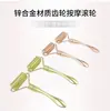 Instrumento de Beleza Manual Roda de Massagem com Engrenagem, Bastão de Massagem Facial, Rolo de Microagulhas, Bastão de Massagem Lifting com Dentes Finos