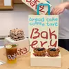 Bolsa de Tote de Panadería de Celebridad de Internet Bolsa para Pan Caja para Postre y Pastel Ventana para Llevar a Domicilio Caja de Empaque para Tartaleta de Huevo Bolsa de Papel Kraft