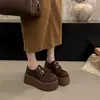 Zapatos Birkenstock de Suela Gruesa Estilo Retro para Mujer 2026 Otoño Nuevo Estilo Versátiles Casuales Zapatos Individuales de Moda Tendencia Ligeros Zapatos para Mujer