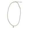 Exquisito collar de perlas de amor para mujer, estilo nicho de moda, diseño de alto nivel, cadena de clavícula, elegante collar de celebridad francesa.
