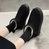 Botines Cálidos del Noreste, Zapatos de Algodón de Invierno, Botas de Nieve Engrosadas para Mujer, Suelas Gruesas 2025, Versátiles, Resistentes al Frío y Terciopelo Nuevo Estilo
