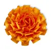 Flor de Cinta Clavel Tela Flores Plegadas Hechas a Mano DIY Pasadores para el Cabello de Niños Diademas Ropa Zapatos y Sombreros Accesorios de Flores
