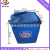 Bolsa Tote Portátil Aislada con Bloques de Color Rojo y Blanco, Bolsa de Almuerzo para Oficinistas, Bolsa Refrigeradora para Comida Fresca y Postres, Bolsa de Almuerzo