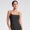 Chaleco Deportivo de Yoga para Verano Sujetador de Running Fitness Cuello en U Color Piel Espalda Bonita Tirantes Almohadilla en el Pecho Ropa de Fitness Ropa de Yoga para Mujer