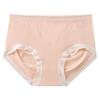 Ropa interior para mujer Cloud Peach Hip de cintura media simple sin costuras suave cómoda alta elasticidad sin costuras calzones de niña al por mayor