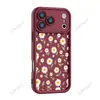 Funda de teléfono TPU de diseño de margarita fresca más vendida transfronteriza para iPhone 17 Pro Max, funda suave resistente a caídas, venta al por mayor