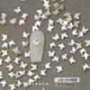 Mini taladro de uñas de tamaño pequeño al por mayor flash de forma plana blanco mixto amor mariposa estrella taladro de uñas joyería