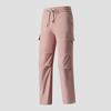 2025 Novas Calças Parachute Femininas Nylon Secagem Rápida Estilo Americano Calças Cargo Multi-Bolsos Outono e Inverno Calças Longas Espessadas Feito Sob Medida