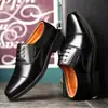 Liquidación Especial Zapatos de Piel para Hombre Nueva Llegada de Primavera Modernos Versátiles Transpirables Zapatos de Piel para Hombre de Moda Zapatos de Trabajo Versátiles Zapatos de Una Sola Capa