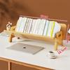 Estante de mesa para livros, prateleira de armazenamento, mesa de aprendizagem, caixa de armazenamento, mesa, suporte de livros de madeira, livro, livro, armário de armazenamento de grande capacidade