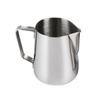 Jarra de Mano Acero Inoxidable Taza para Arte Latte Tanque para Arte Latte de Café Taza para Burbujas de Leche Tanque de Leche Cafetera en Relieve Cafetera Moka