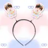 Diadema de Resorte 3D Ziyu Diadema Pasador Merchandising de Concierto Soporte Mismo Estilo Tiktok