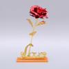 Rosa de Lámina de Oro Rosa Simulada Caja de Regalo Individual Regalo de San Valentín para Novia Evento Pequeño Regalo Regalo de Cumpleaños