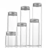 Botella de Vidrio 47mm Tapa de Aluminio Rosca Botella de Vidrio Botella de Deriva Botella Arcoíris Frasco Botella Botella de Reactivo
