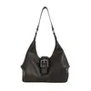 Moda Estilo Coreano Retro Bolso Tote de Gran Capacidad Elegante para Mujer 2026 Otoño Nuevo Bolso Simple para el Trabajo de un Solo Hombro Cruzado